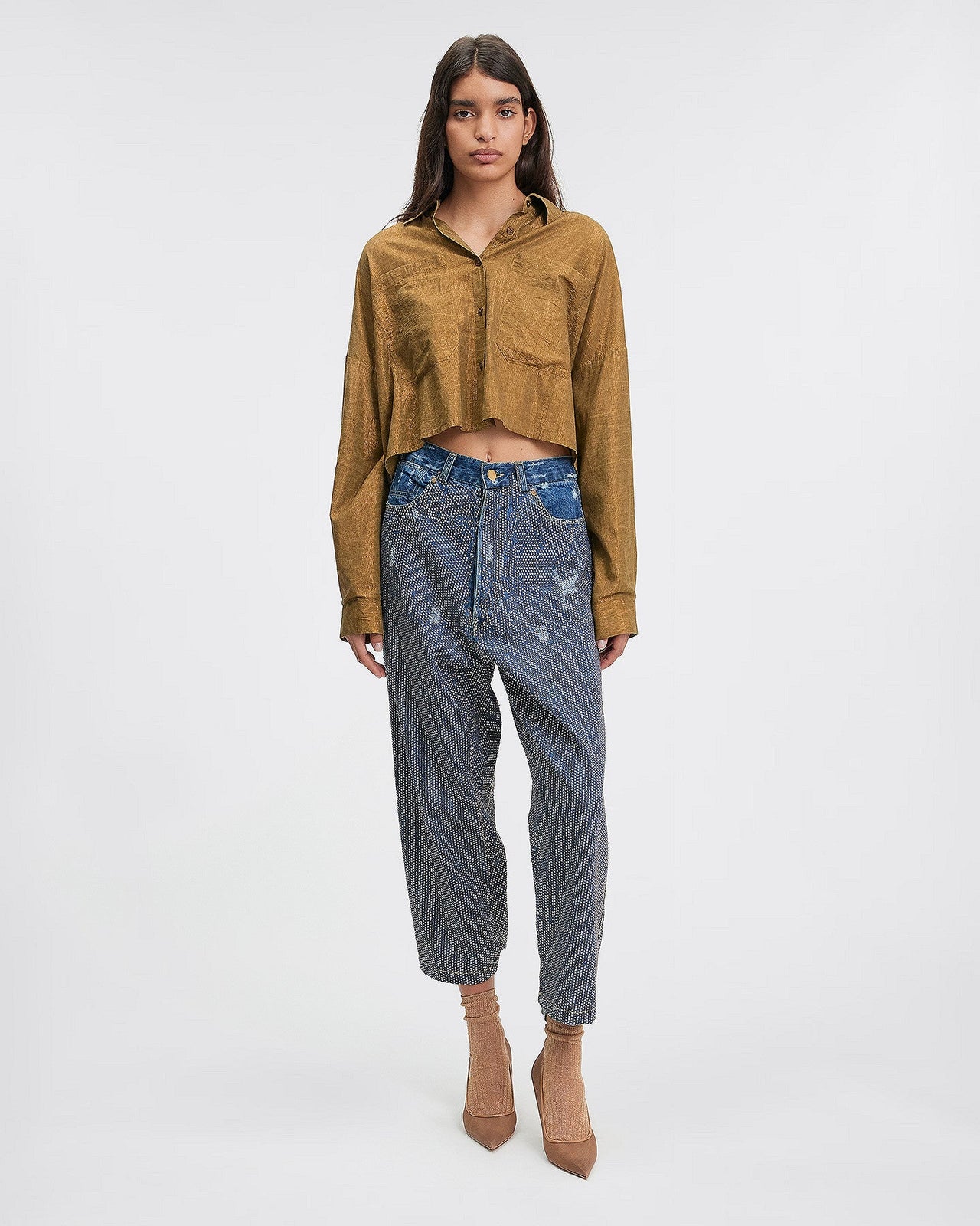 LA CHEMISE DOMINI MARRON | MES DEMOISELLES PARIS - Image 5