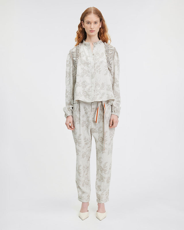 LA CHEMISE EMAN BEIGE | MES DEMOISELLES PARIS - Image 1