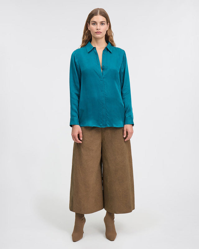 LA CHEMISE MARIUS TURQUOISE | MES DEMOISELLES PARIS - Image 1