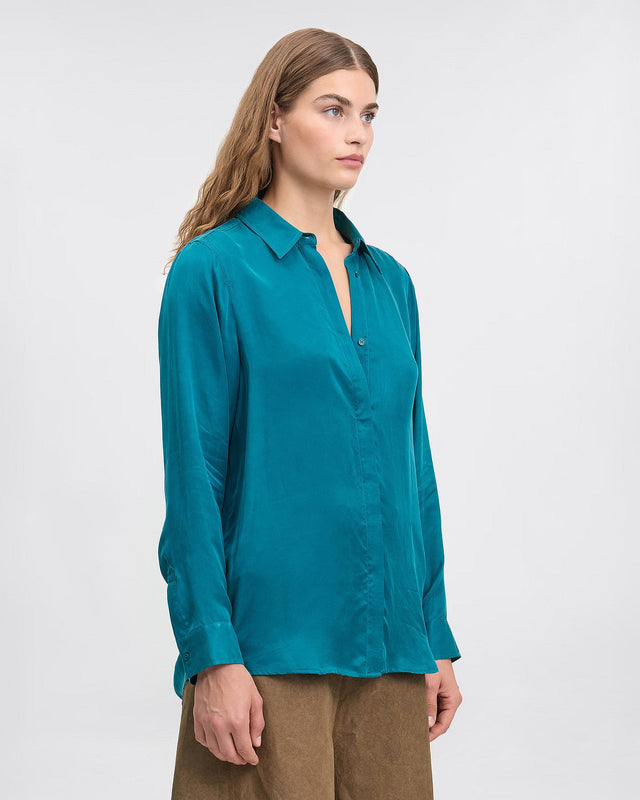LA CHEMISE MARIUS TURQUOISE | MES DEMOISELLES PARIS - Image 3