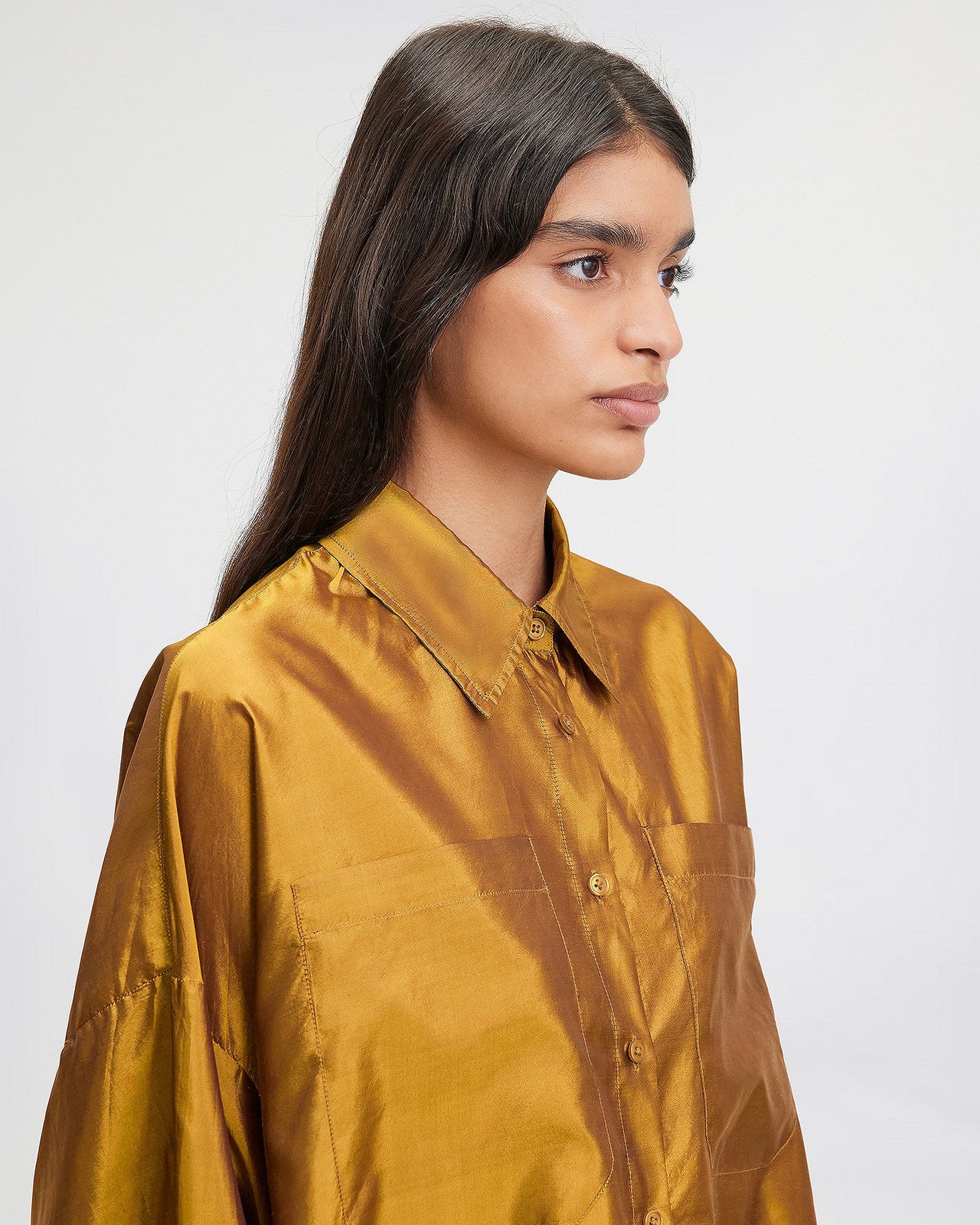 LA CHEMISE SILLY AUBERGINE | MES DEMOISELLES PARIS - Image 6