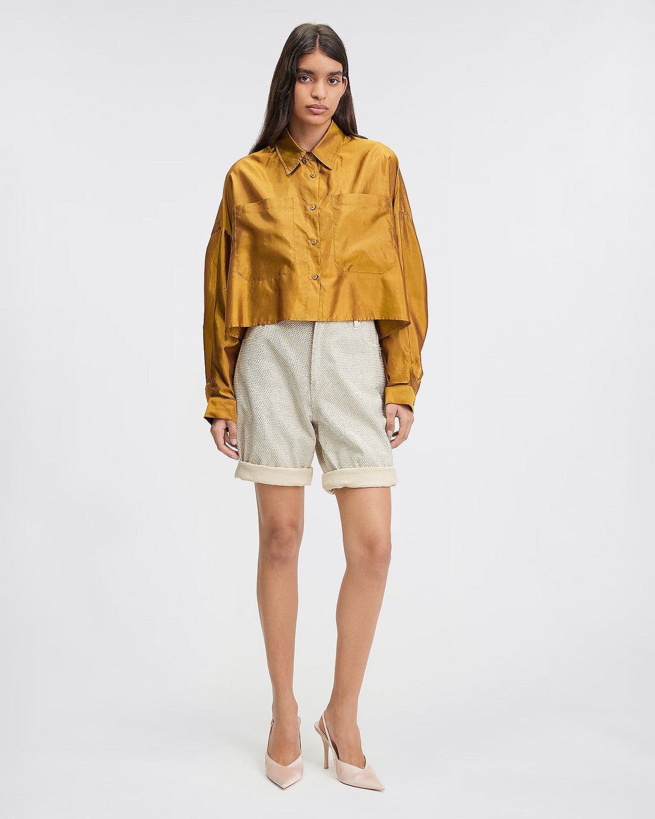 LA CHEMISE SILLY AUBERGINE | MES DEMOISELLES PARIS - Image 7