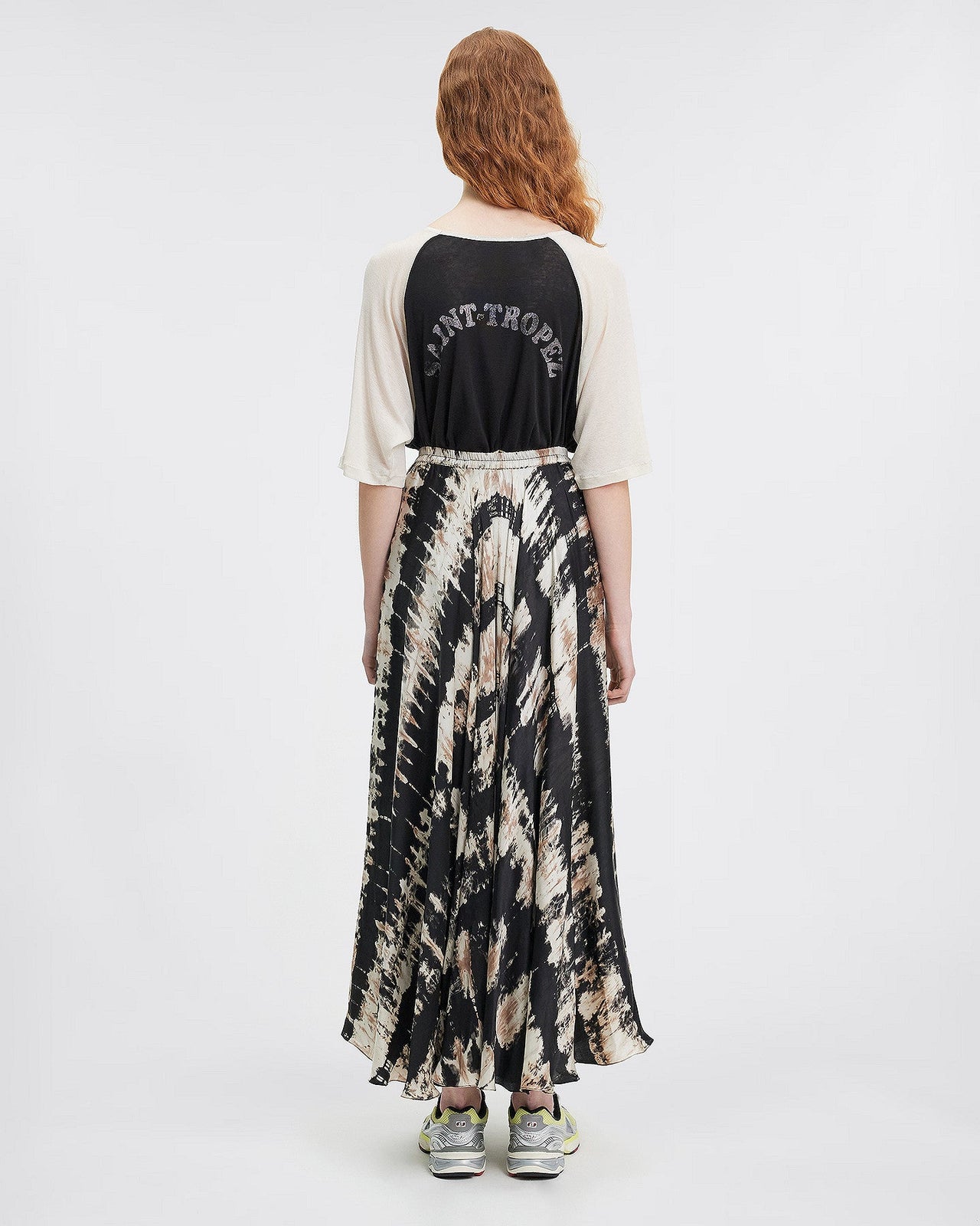 LA JUPE FRIM NOIR BEIGE | MES DEMOISELLES PARIS - Image 5