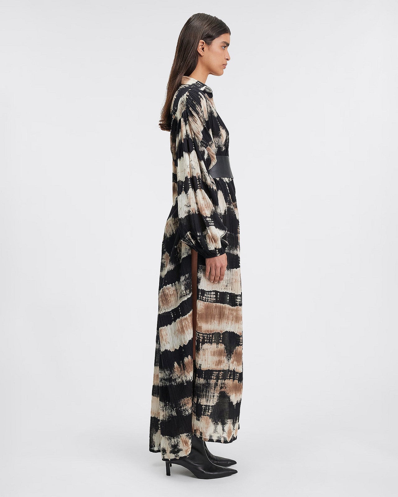 LA ROBE FAZIL NOIR BEIGE | MES DEMOISELLES PARIS - Image 6
