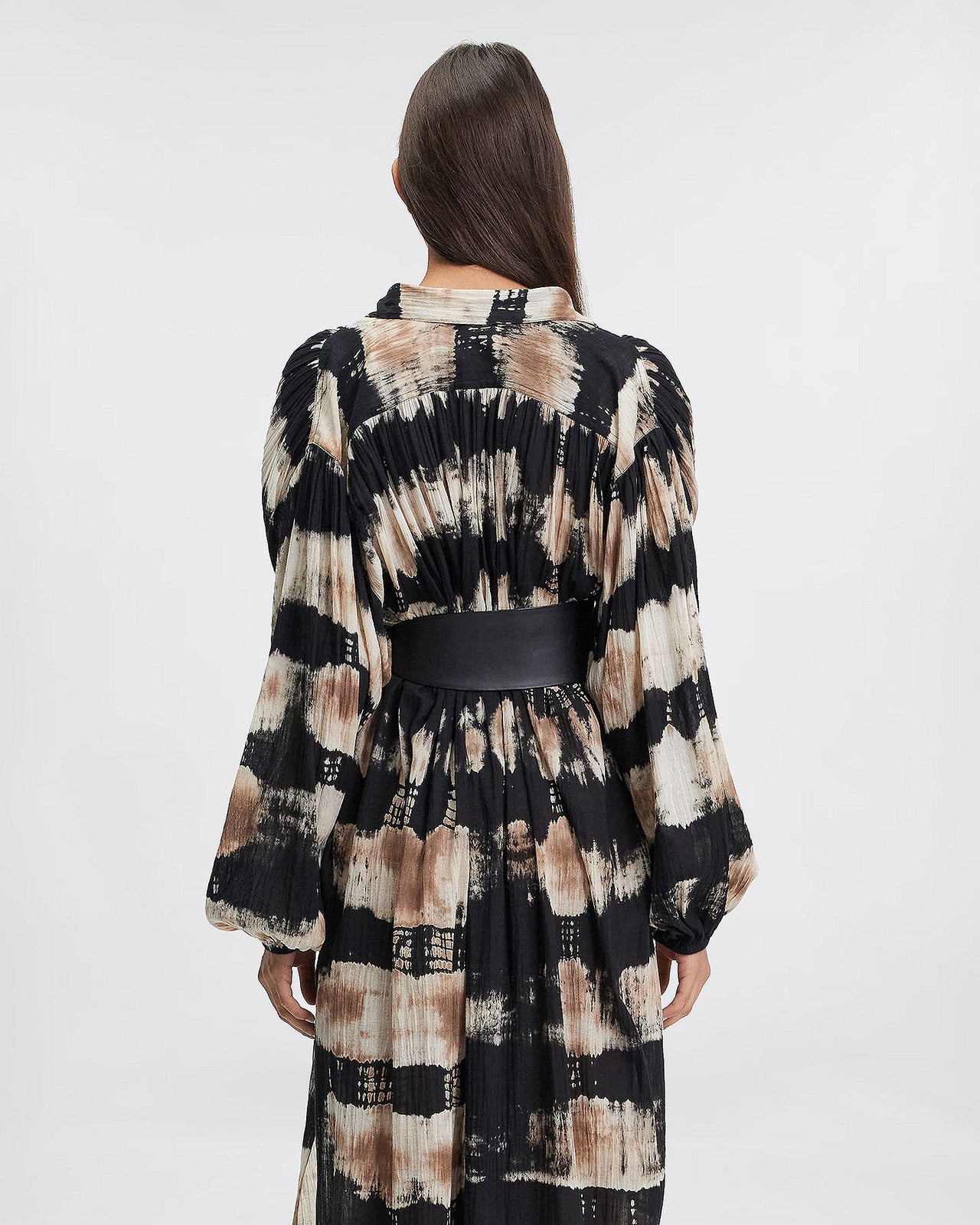 LA ROBE FAZIL NOIR BEIGE | MES DEMOISELLES PARIS - Image 7