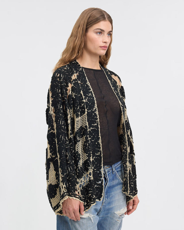 LA VESTE DRENNA CROCHET NOIR | MES DEMOISELLES PARIS - Image 2