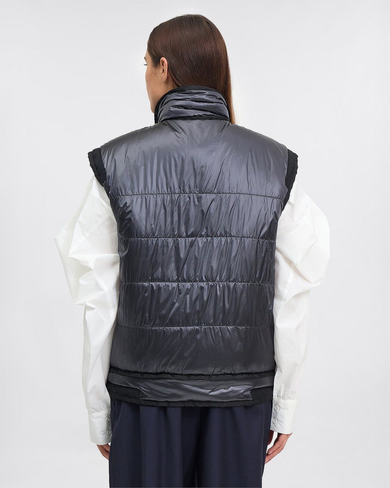 Gilet Violeta - Noir : Veste doudoune sans manches noire Mes Demoiselles - Image 4