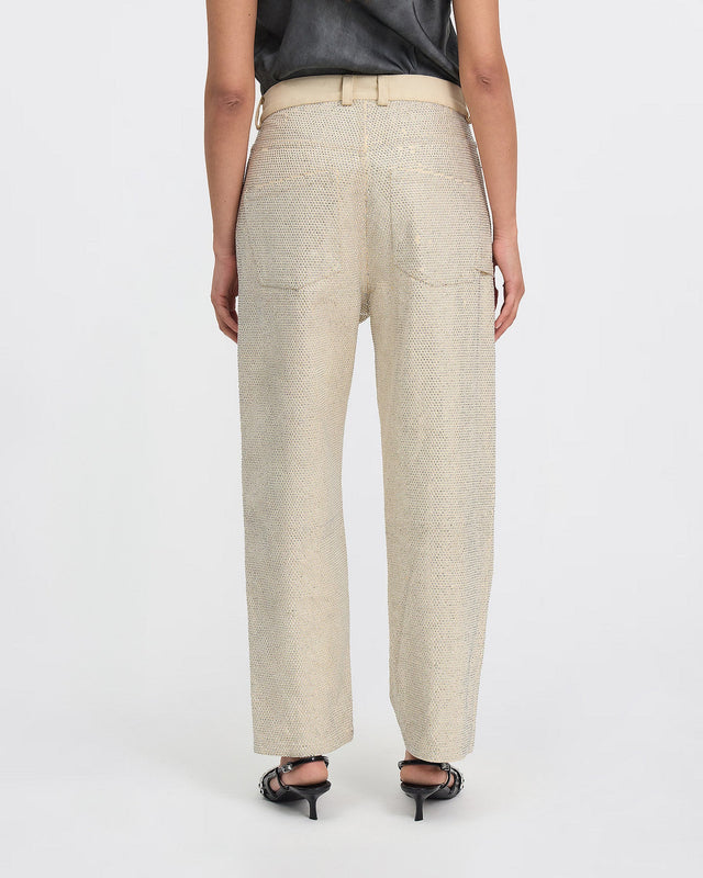 LE PANTALON CREME NOIR | MES DEMOISELLES PARIS - Image 3
