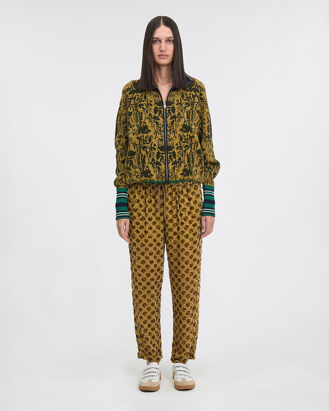 LE PANTALON KUSA IMPRIMÉ POIDS KAKI | MES DEMOISELLES PARIS - Image 1