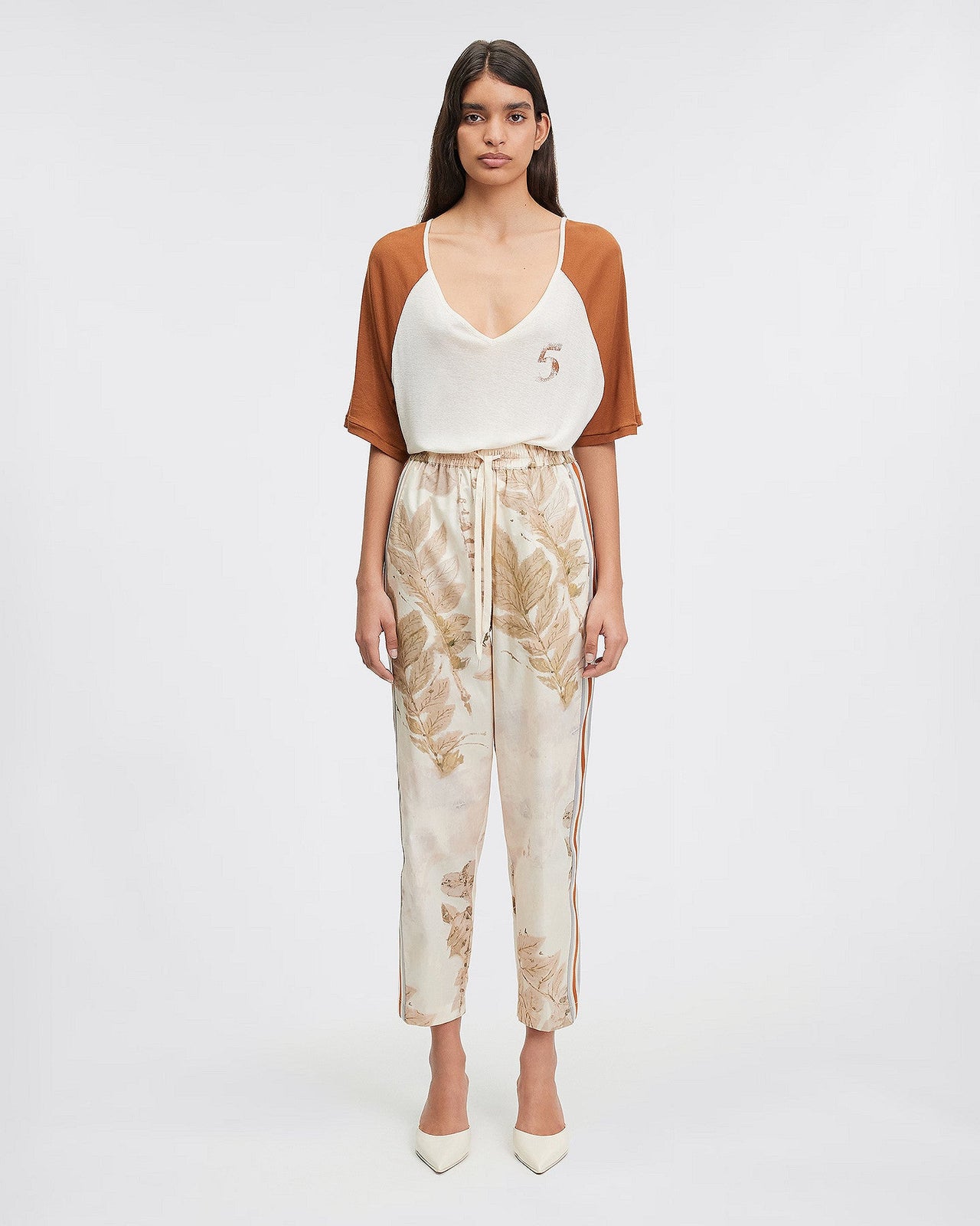 LE PANTALON TOHA BEIGE | MES DEMOISELLES PARIS - Image 1