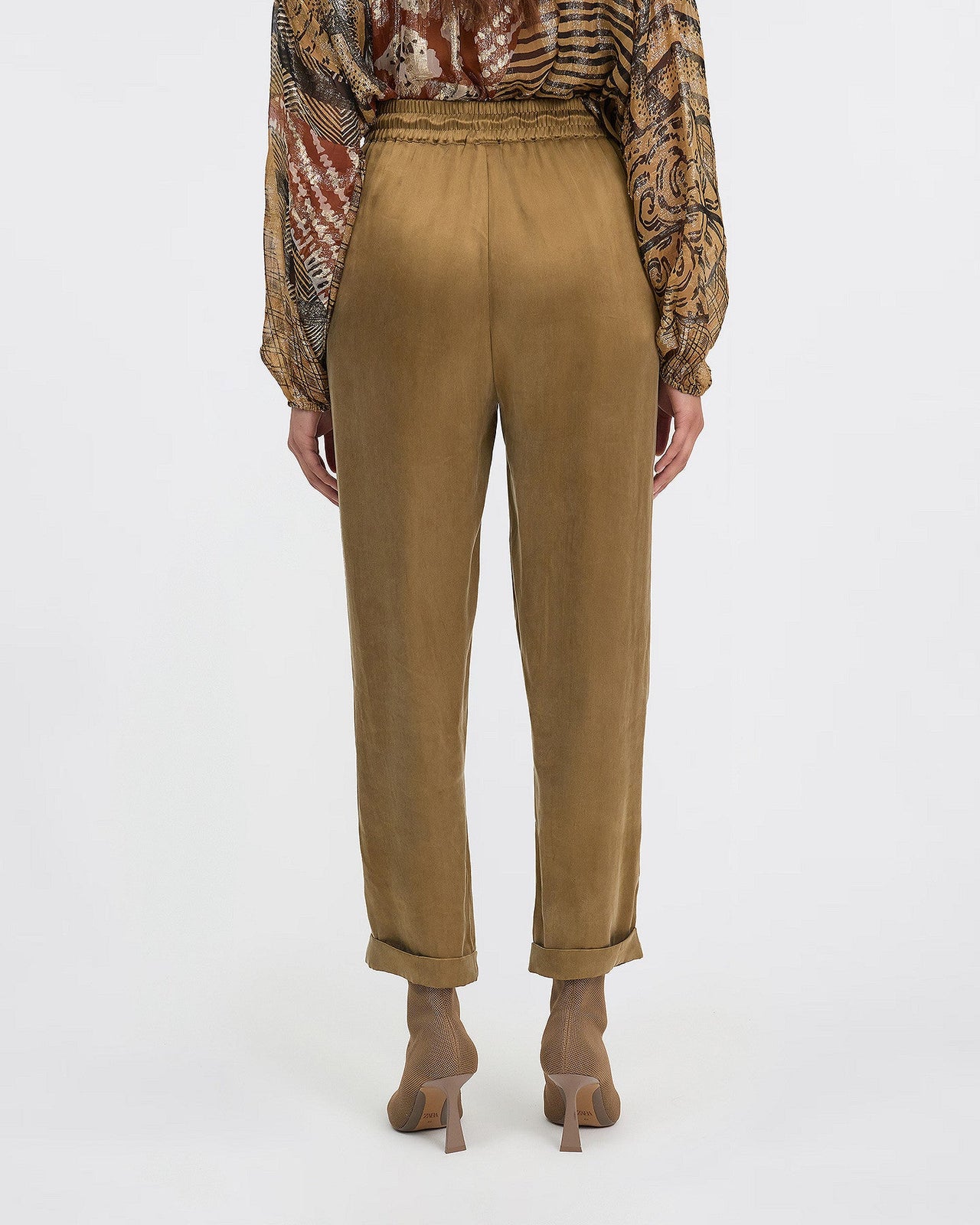 Pantalon Vor - Bronze : Pantalon couleur bronze Mes Demoiselles - Image 4