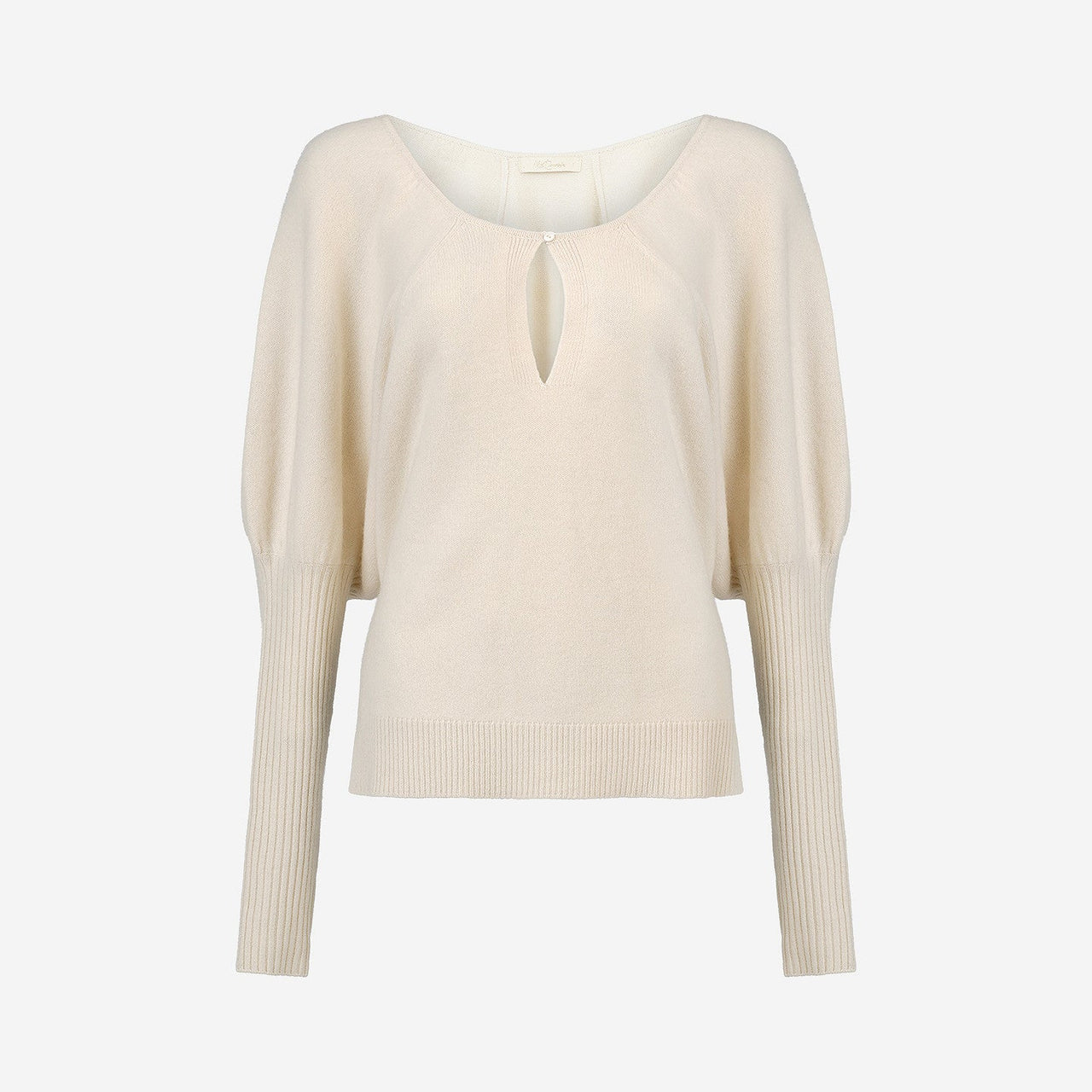 Pull Doil - Ivoire : Pull féminin en laine de raccoon marron Mes Demoiselles - Image 6