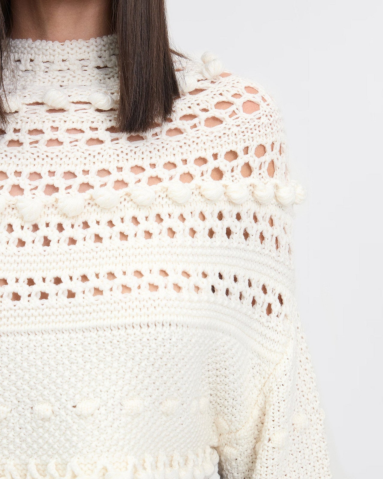 LE PULL SNAPE BEIGE | MES DEMOISELLES PARIS - Image 6