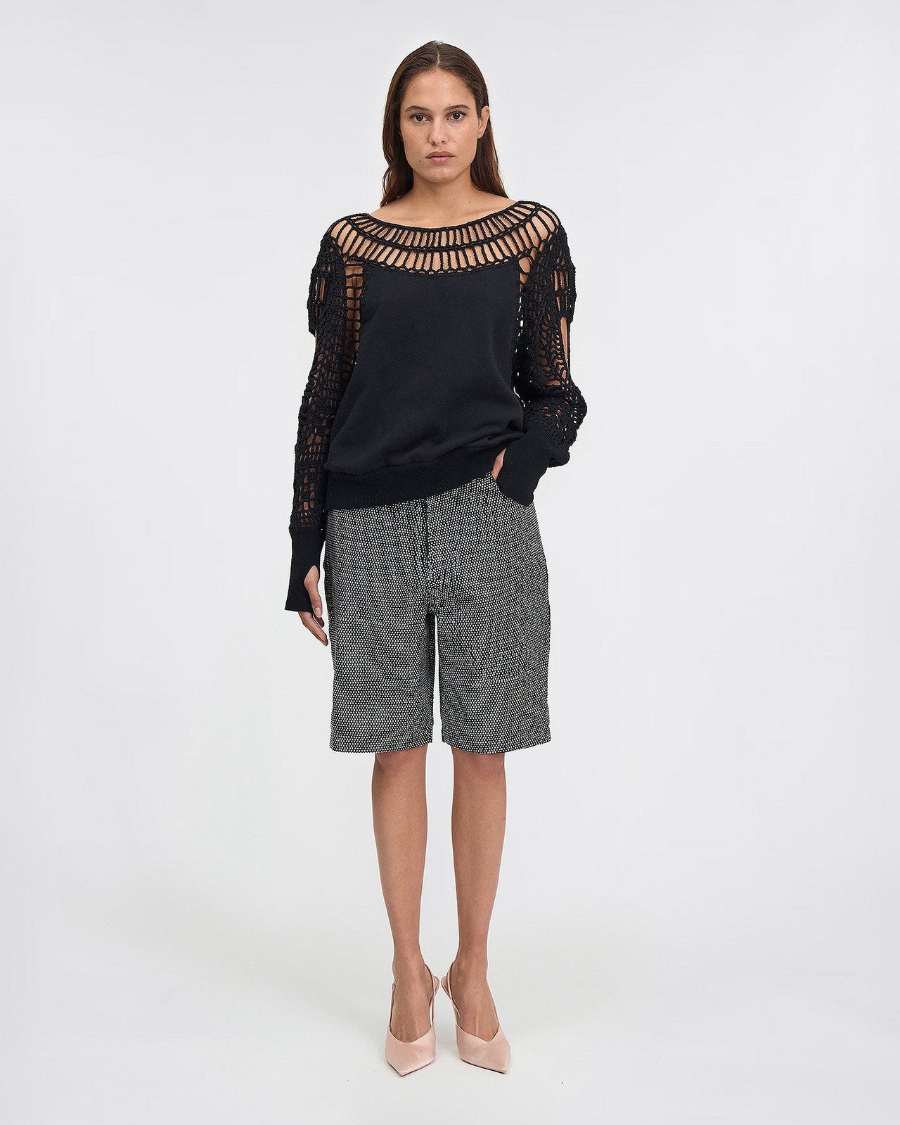 LE SHORT CHERIE BEIGE | MES DEMOISELLES PARIS - Image 1