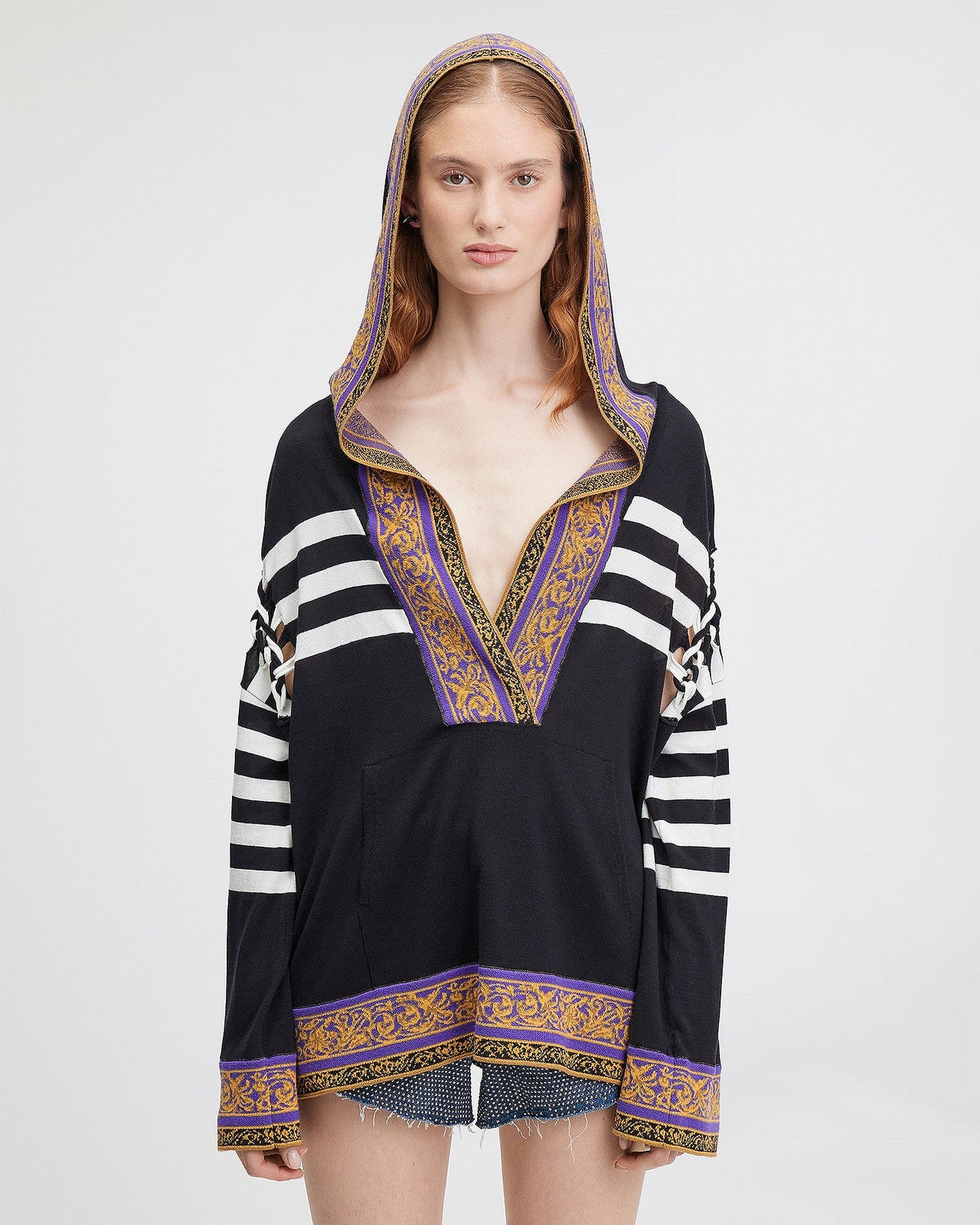 LE SWEATER CHOZYN NOIR  | MES DEMOISELLES PARIS - Image 5