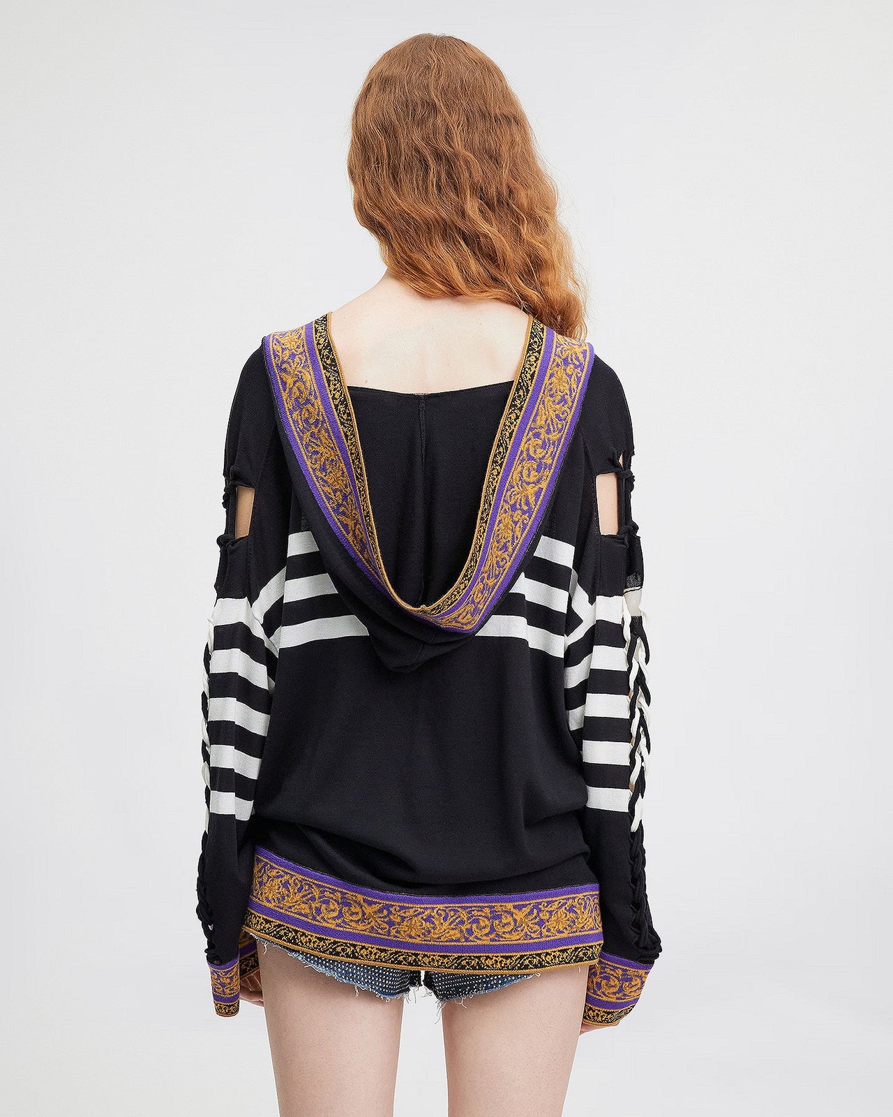 LE SWEATER CHOZYN NOIR  | MES DEMOISELLES PARIS - Image 6
