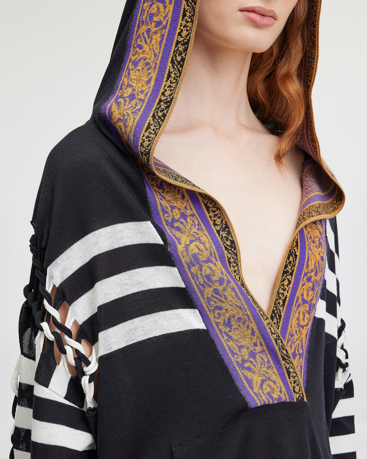 LE SWEATER CHOZYN NOIR  | MES DEMOISELLES PARIS - Image 7