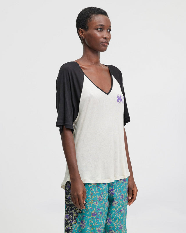 LE TEE-SHIRT JINGLE NOIR | MES DEMOISELLES PARIS - Image 2