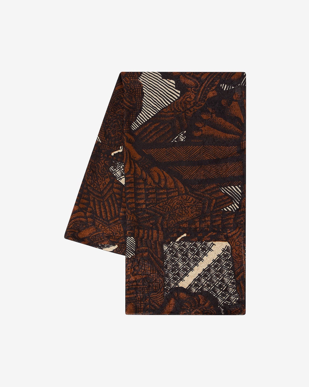 Long foulard aux couleurs de l'automne : Accessoires Mes Demoiselles - Image 3