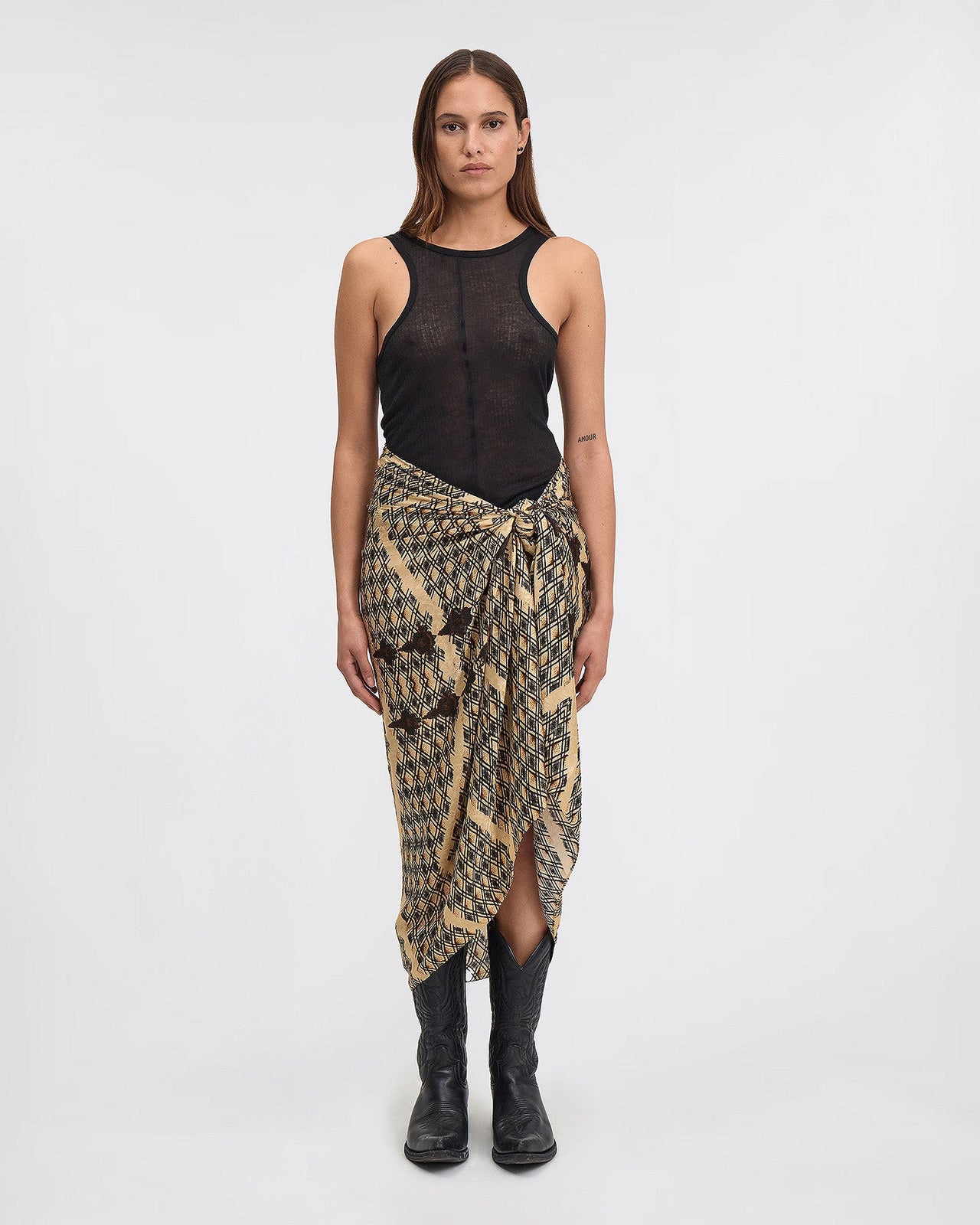 Long foulard aux couleurs de l'automne : Accessoires Mes Demoiselles - Image 1