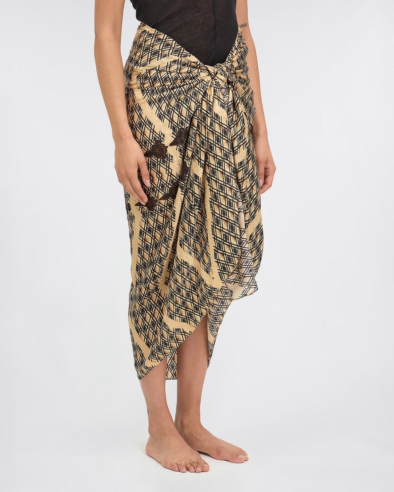 Foulard Arianne - Orange : Long foulard aux couleurs de l'automne Mes Demoiselles - Image 4