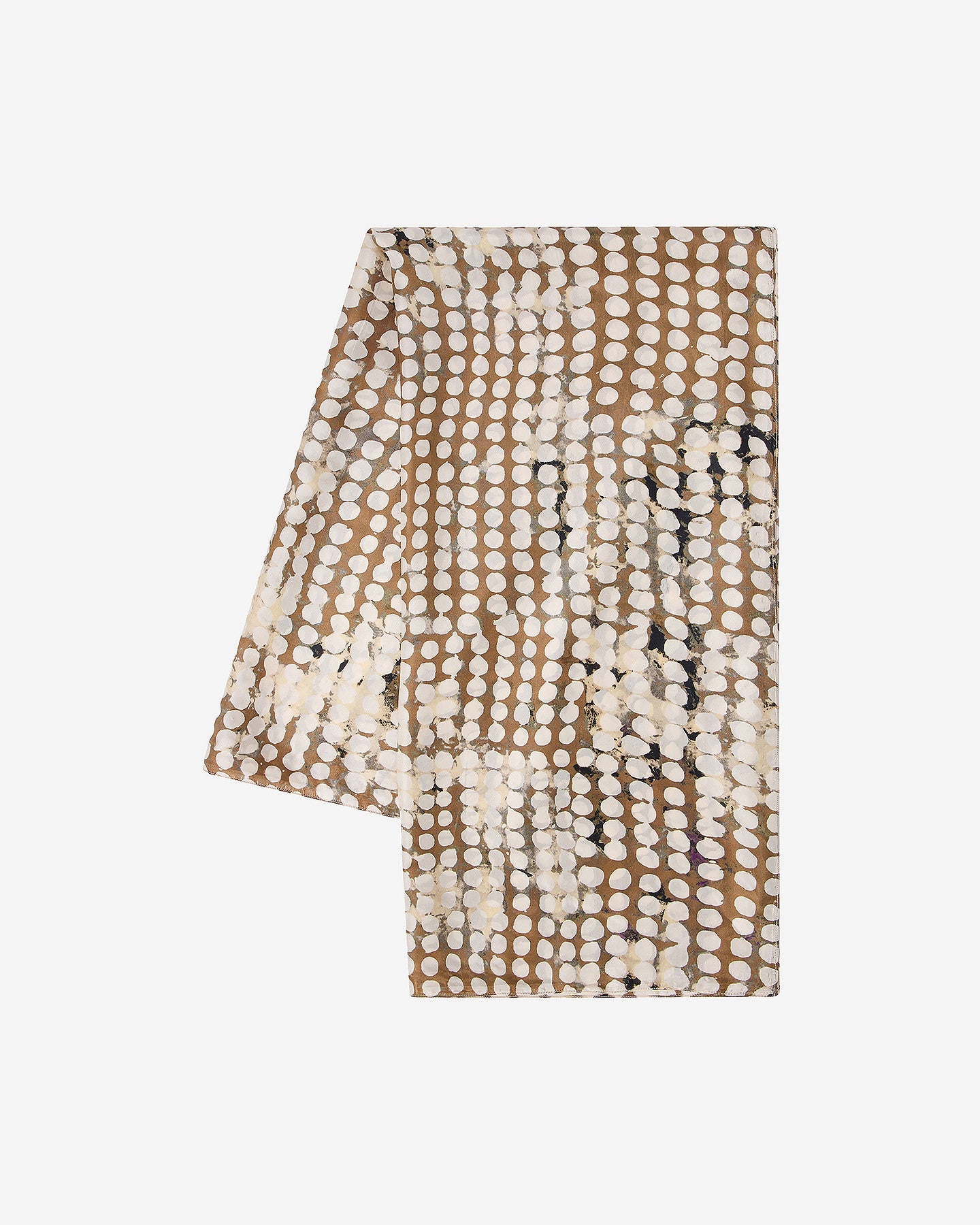 L'ECHARPE DIDY IMPRIMÉ NOIR BEIGE | MES DEMOISELLES PARIS