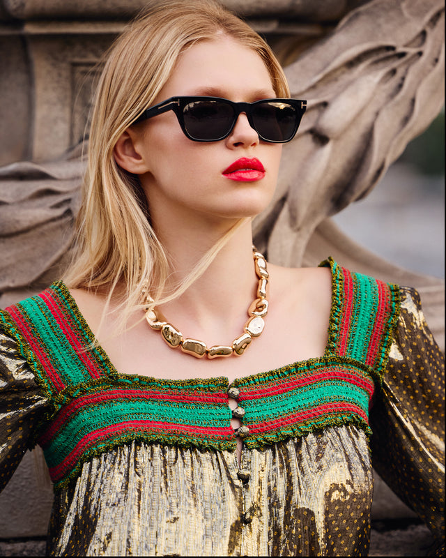 Blouse Avra - Noir - Image 3