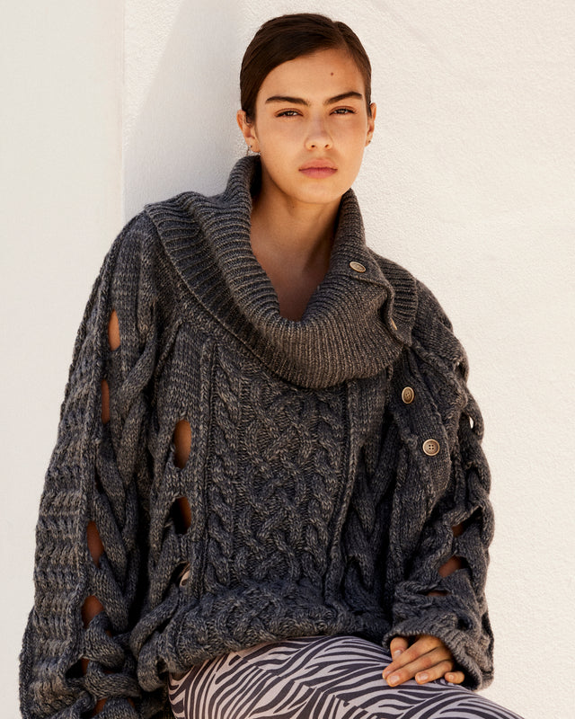Mana Sweater - Grey - Image 2