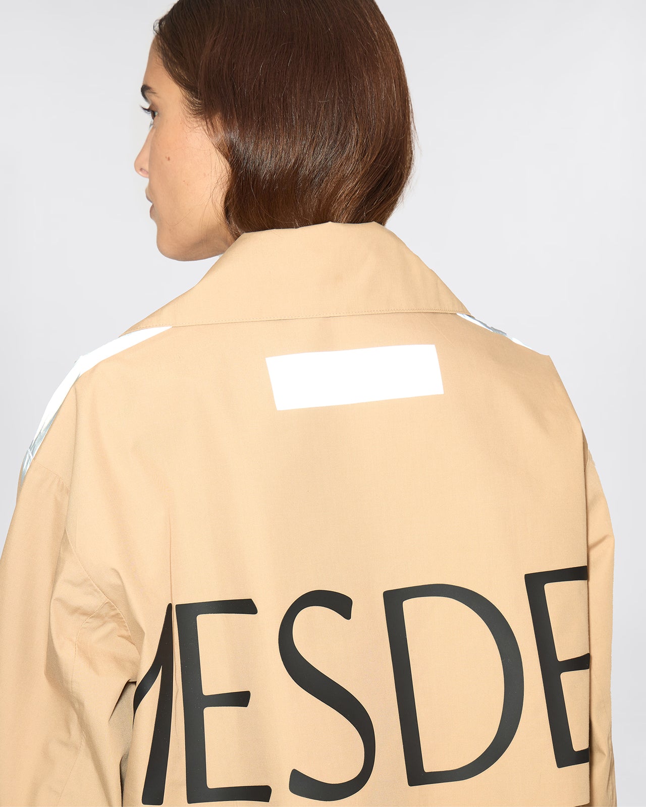 Manteau Stanley - Beige : Imperméable déperlant kaki beige Mes Demoiselles - Image 5