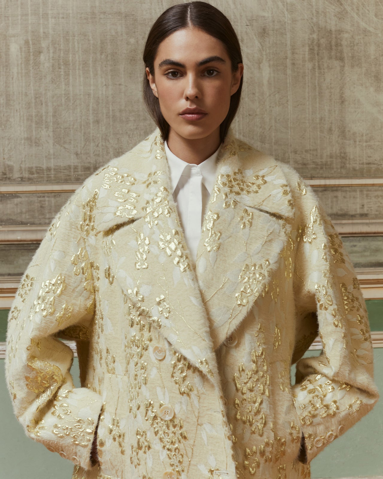 Coat Royal - Ecru - Image 1