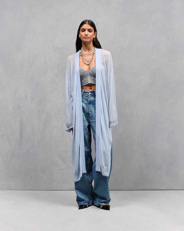 Cardigan Smokey - Sky Blue - Image 1