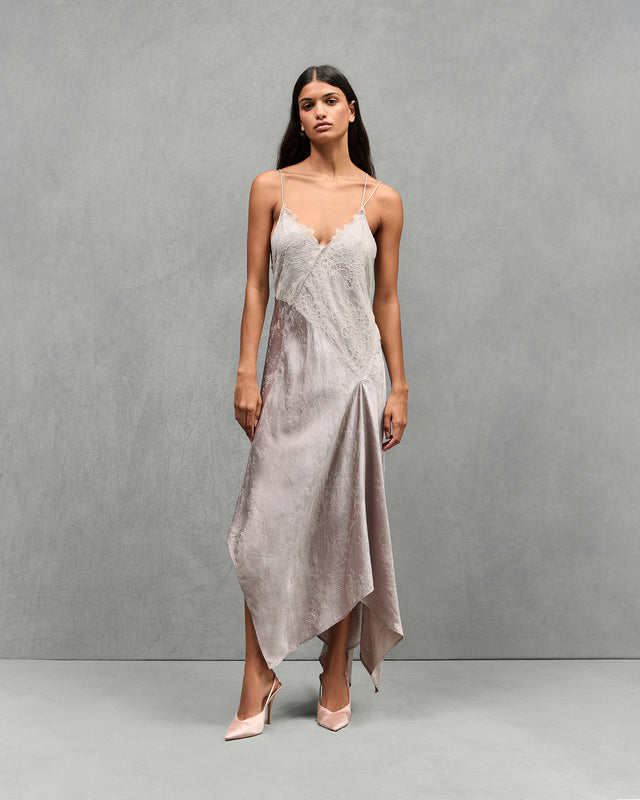Robe Adona - Gris - Image 1