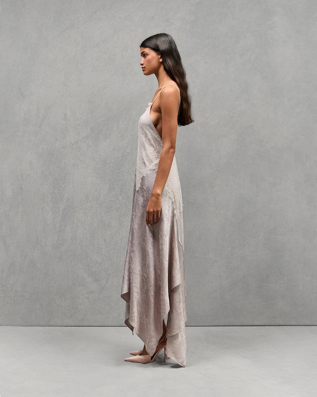 Robe Adona - Gris - Image 2
