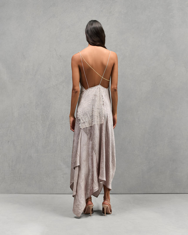 Robe Adona - Gris - Image 3