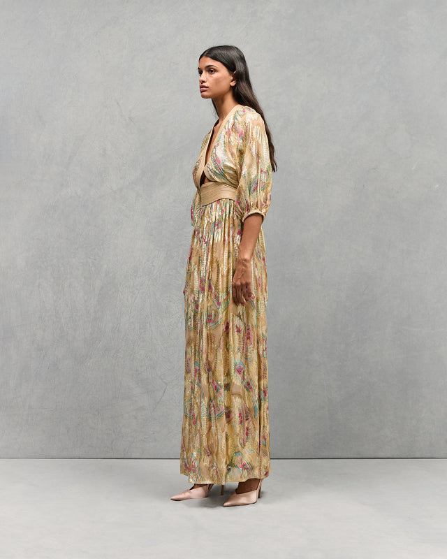 Robe Fannie - Jaune - Image 2