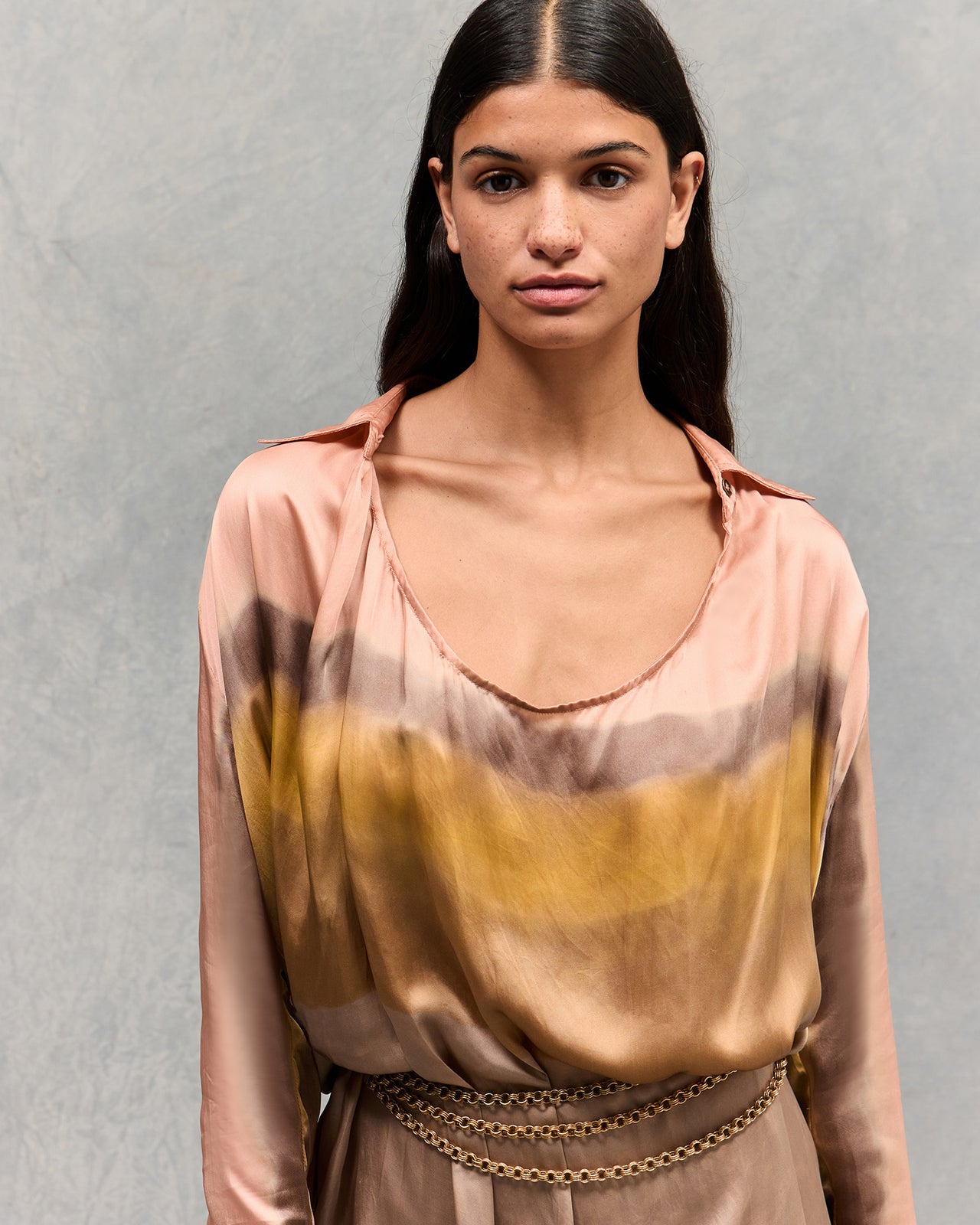 Dress Maruli - Nude - Image 3