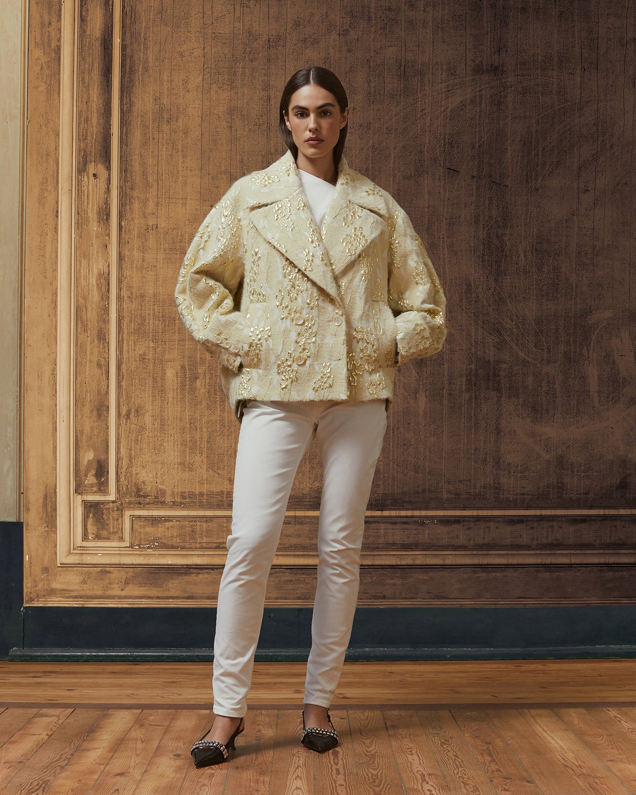 Veste Rolly - Ecru - Image 4