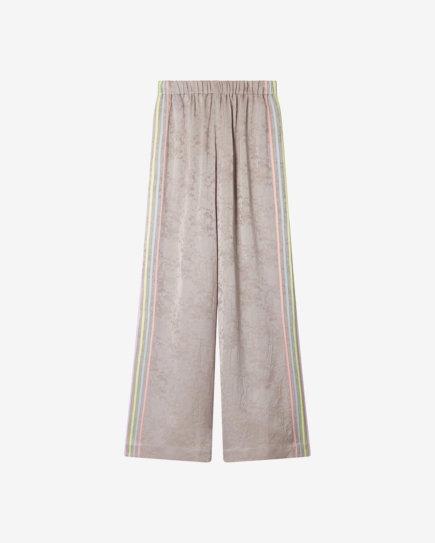 Pantalon Adda - Gris : Pantalon en viscose jacquard gris Mes Demoiselles