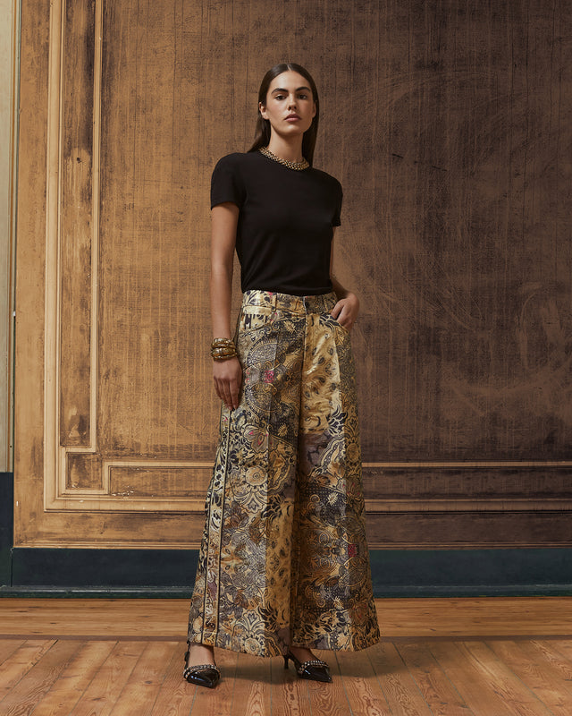 Pantalon Beauty - Jaune - Image 1