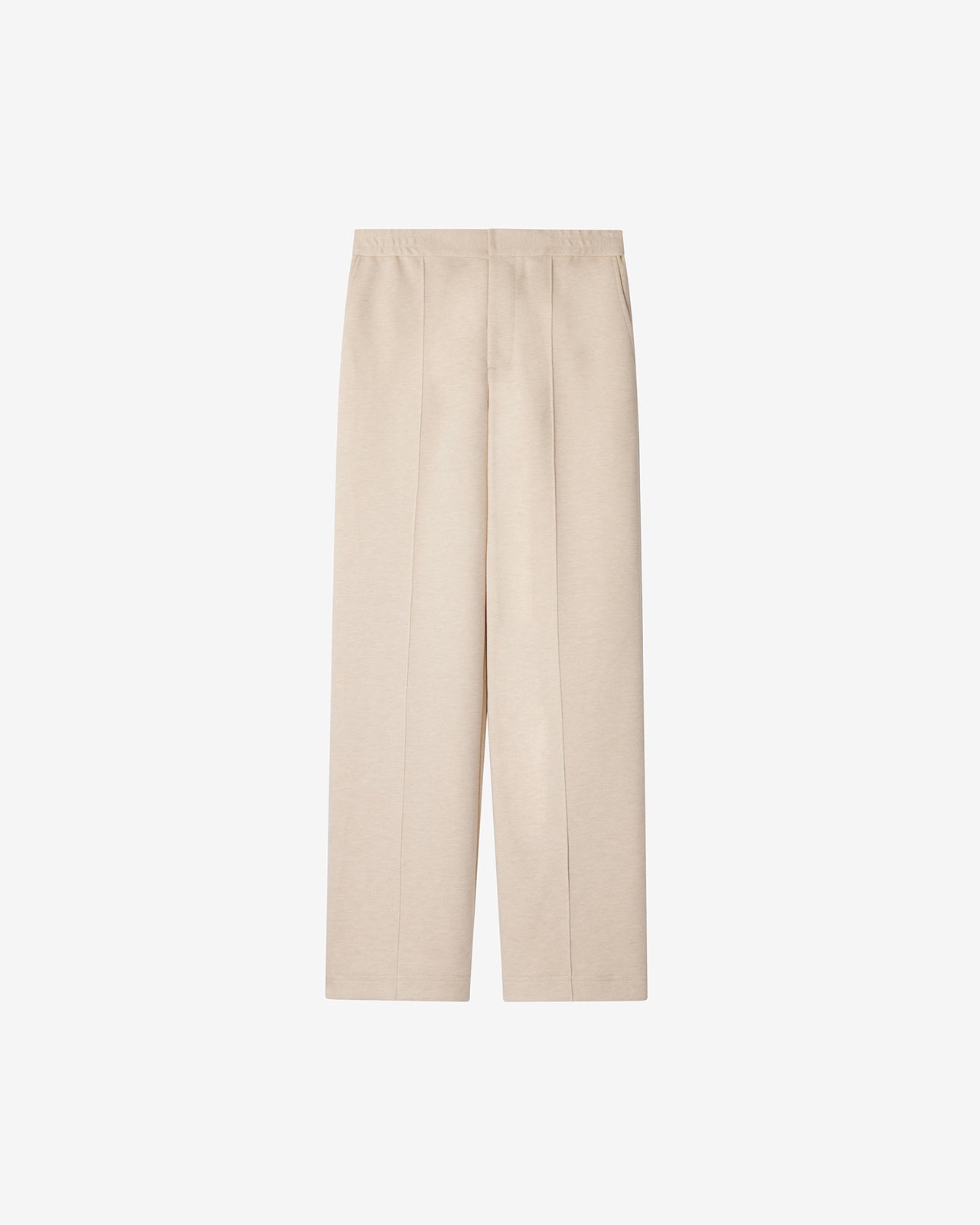 Pantalon Marchive - Beige : Pantalon jogging en milano chiné beige Mes Demoiselles - Image 6