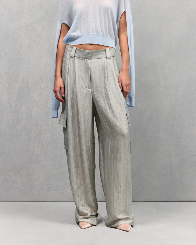 Pantalon Power - Argent - Image 1