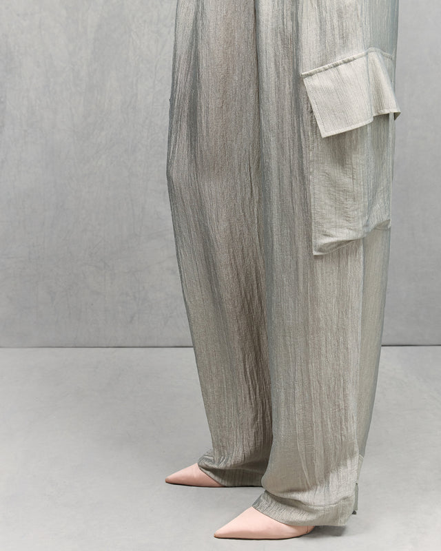 Pantalon Power - Argent - Image 3