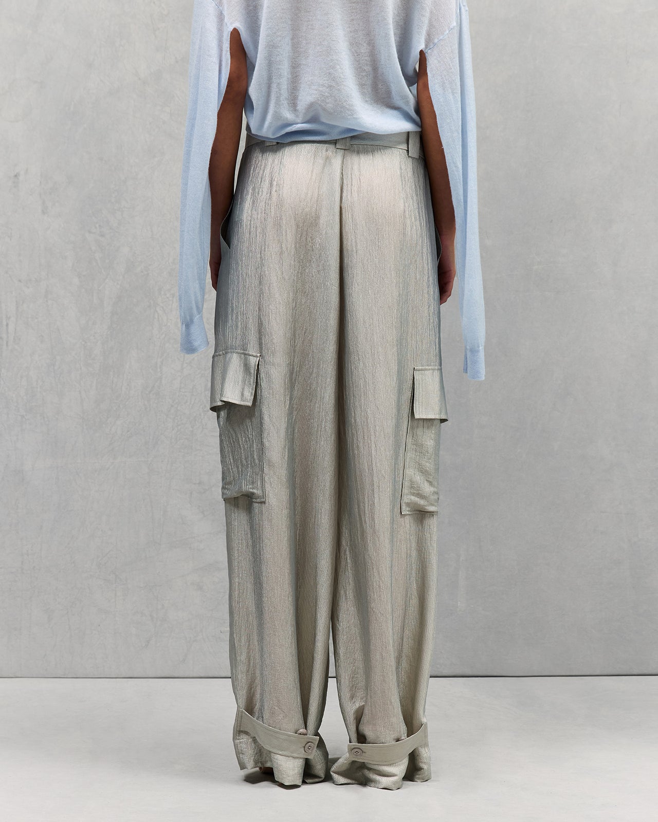 Pantalon Power - Argent - Image 4
