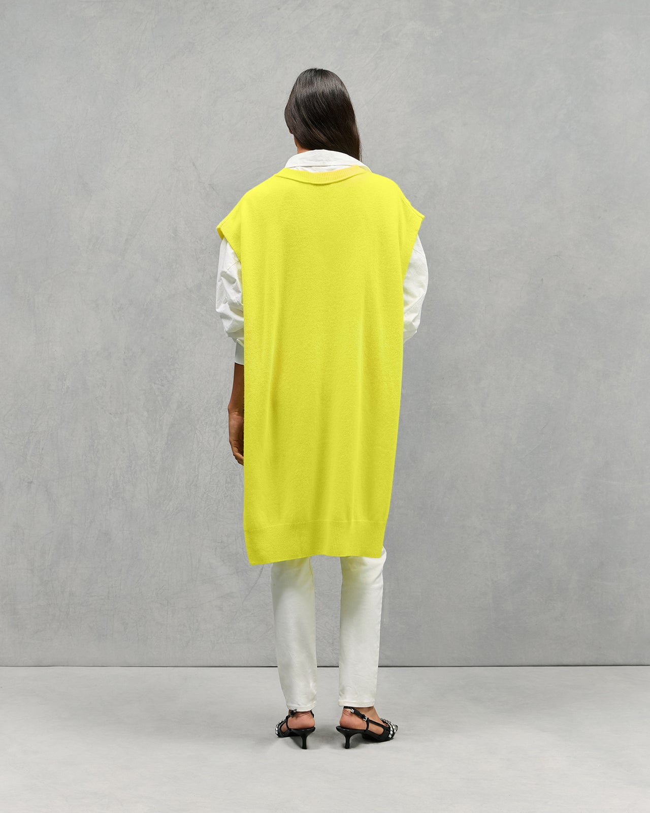 Poncho Neko - Jaune - Image 4