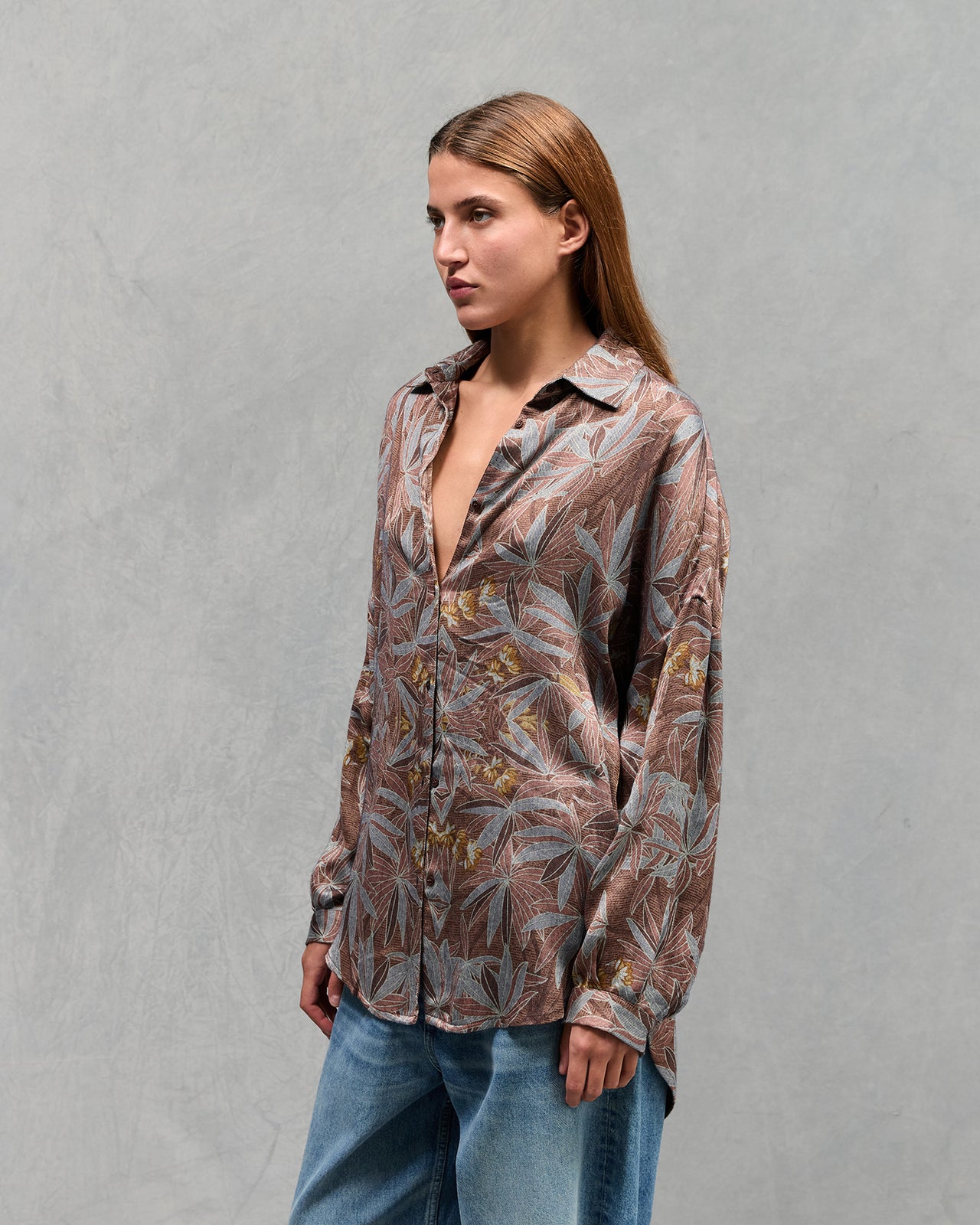 Chemise Clany - Marron - Image 3