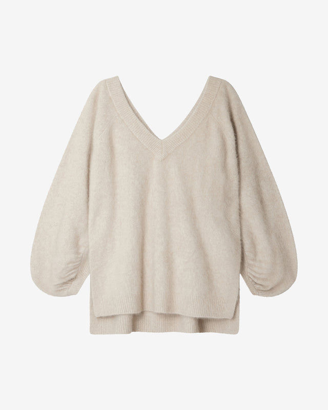 Sweater Polat - Porcelain - Dernière image