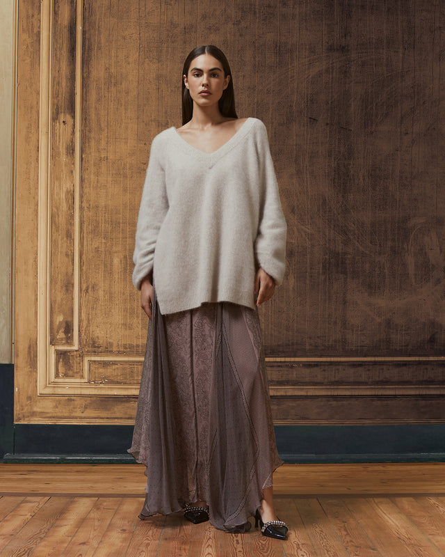 Sweater Polat - Porcelain - Image 2