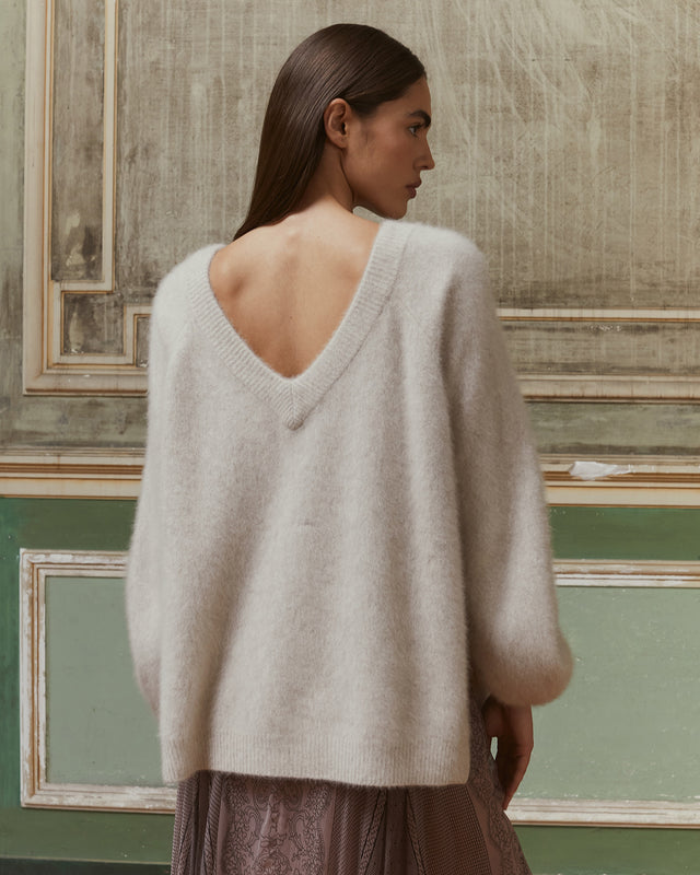 Sweater Polat - Porcelain - Image 3