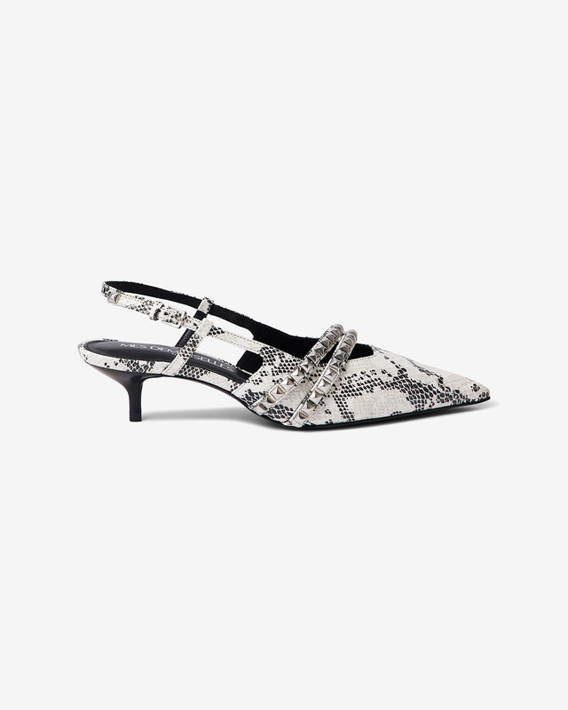 Tasha Slingbacks - Print Snake - Image 2
