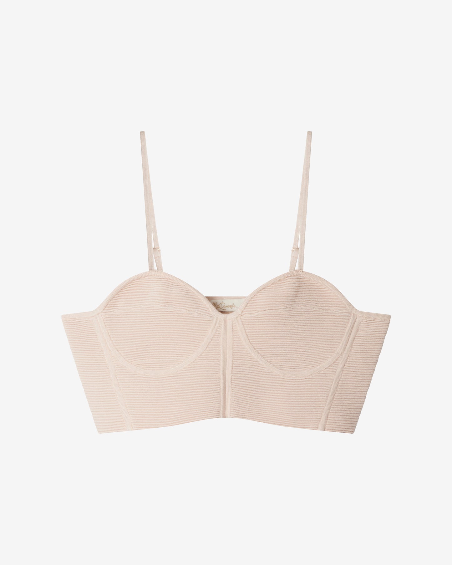 Brassière en maille stretch nude - Chemises & tops Mes Demoiselles
